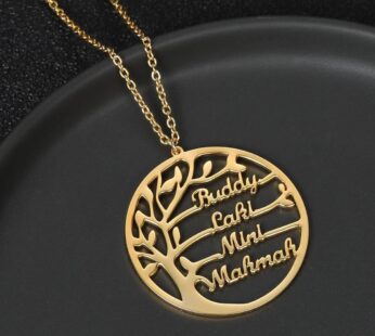 Tree Name Necklace